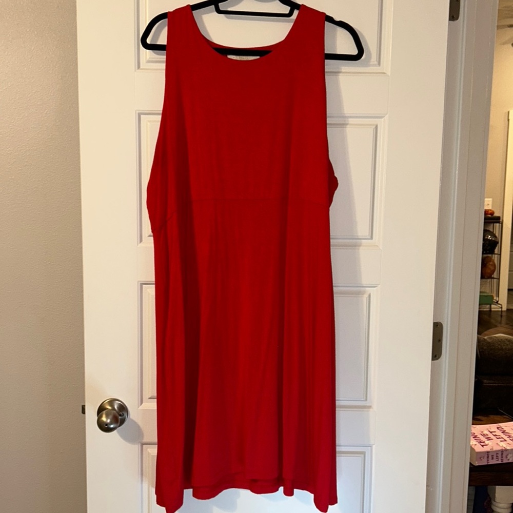 Red Athleta Dress